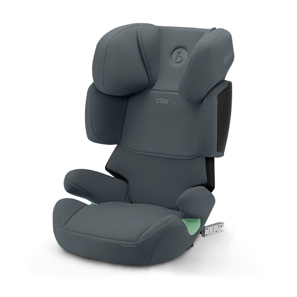 CBX by CYBEX Kinder-Autositz Solution X i-Fix, Für Autos mit und ohne ISOFIX, Ab ca. 3 bis 12 Jahre (100 - 150 cm), Ab ca. 15 bis 50 kg, Grau