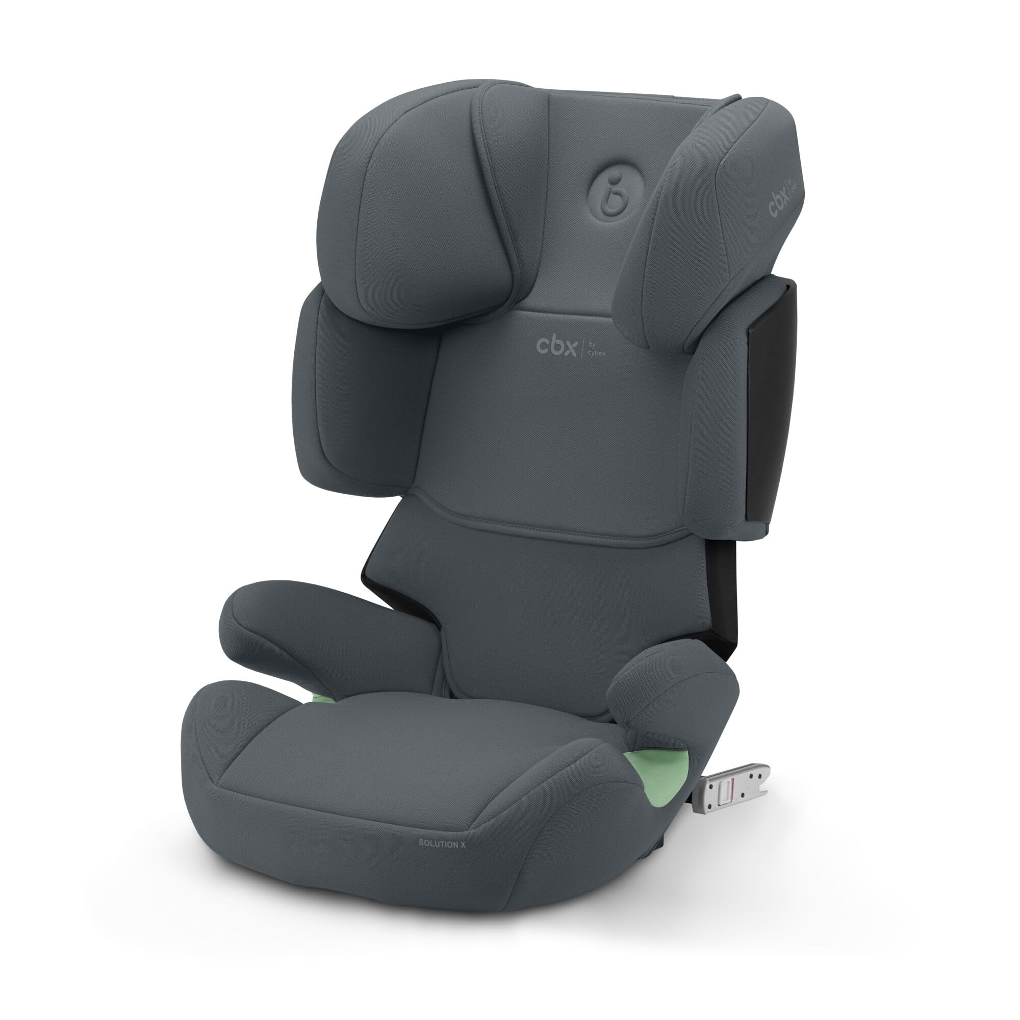 CBX by CYBEX Kinder-Autositz Solution X i-Fix, Für Autos mit und ohne ISOFIX, Ab ca. 3 bis 12 Jahre (100 - 150 cm), Ab ca. 15 bis 50 kg, Grau