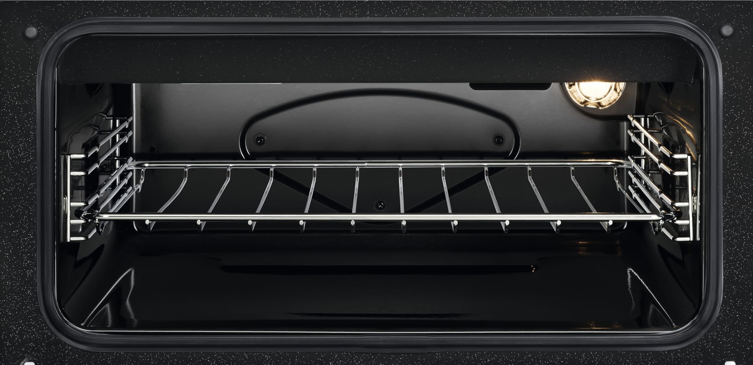 AEG 5000 Series SurroundCook Double Cavity Electric Cooker with Ceramic Hob, CCX6501ACM, Capacity 77/39L