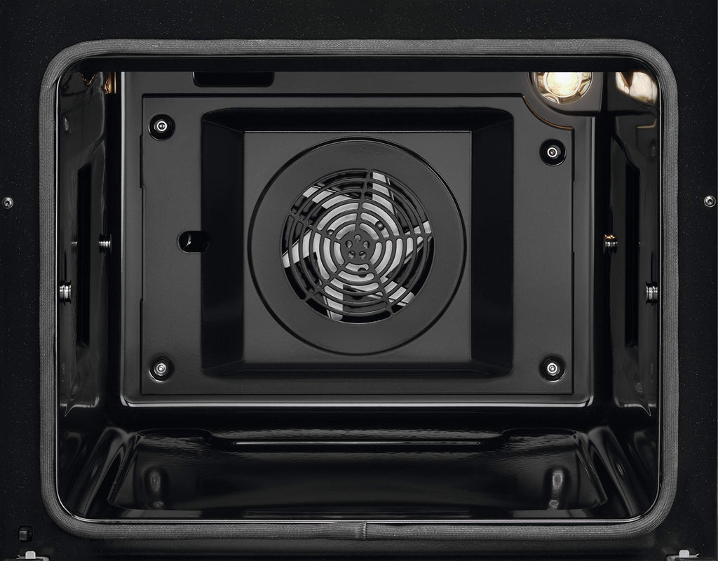 AEG 5000 Series SurroundCook Double Cavity Electric Cooker with Ceramic Hob, CCX6501ACM, Capacity 77/39L