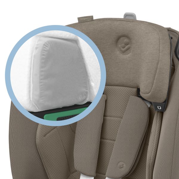 Maxi-Cosi Titan Pro2 I-Size Kindersitz - Authentic Truffle
