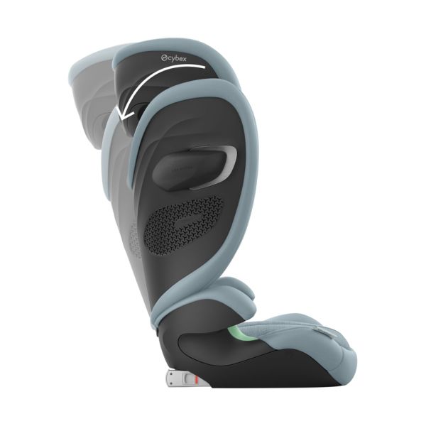 Cybex Solution G2 I-Fix Plus Autositz - Stormy Blue / Light Blue