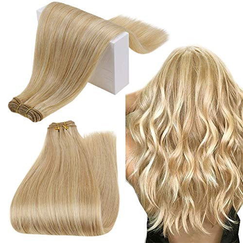 Highlight Blond Hair Extensions Human Hair Bundles