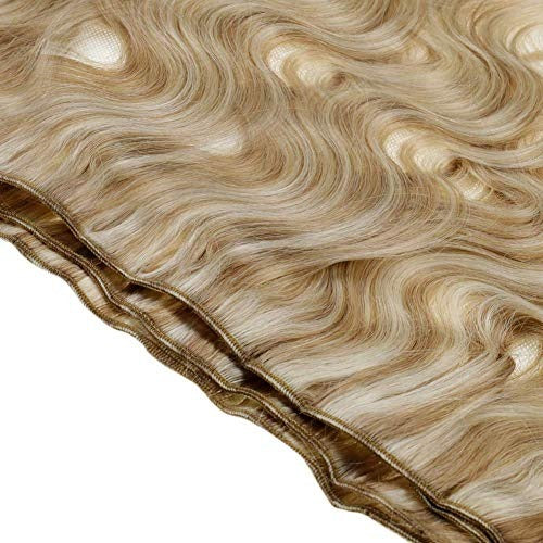 Highlight Blond Hair Extensions Human Hair Bundles
