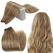 Highlight Blond Hair Extensions Human Hair Bundles