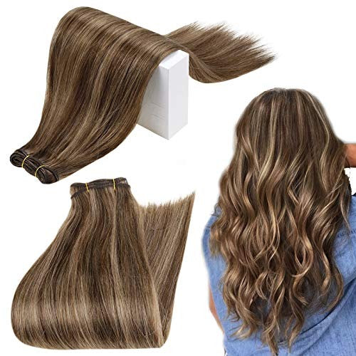 Highlight Blond Hair Extensions Human Hair Bundles