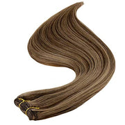 Highlight Blond Hair Extensions Human Hair Bundles