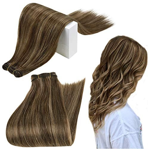 Highlight Blond Hair Extensions Human Hair Bundles