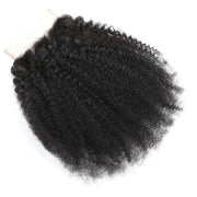 Lace closure 4"x 4" Virgin Human Hair Afro Kinky Closure