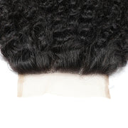Lace closure 4"x 4" Virgin Human Hair Afro Kinky Closure