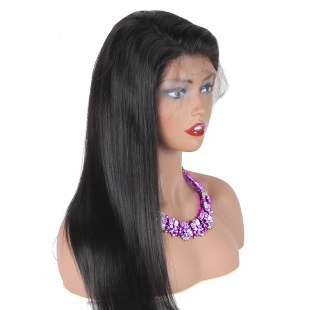 Silk Straight lace front /full lace wigs brazilian virgin human hair wigs