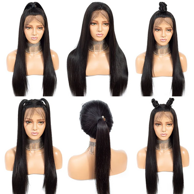 360 Brazilian Silk Straight Lace Frontal/ Full Wig