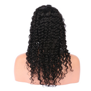 Natural Curly Virgin Human Hair Wigs