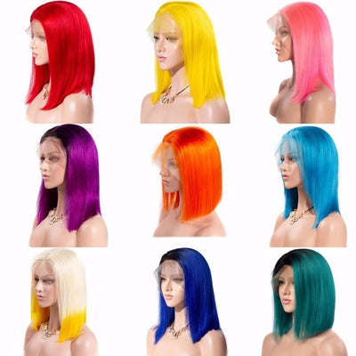 Bob Lace Straight Front Wig 13x4inch 150% density