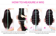 Lace Frontal Water Wave Human Hair Wig (180 Density)