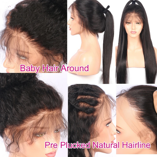 Natural Curly Virgin Human Hair Wigs