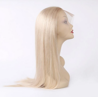 Russian Straight 613 Light Blonde Full Lace Wigs Human Hair Wigs