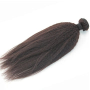 10A Grade Brazilian Virgin Kinky Straight Human Hair Weaves 3bundles