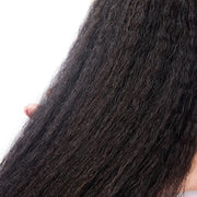 10A Grade Brazilian Virgin Kinky Straight Human Hair Weaves 3bundles