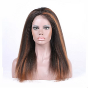 Loose Curl Full Lace Front Wig Bayalage Color 4/27/613 Highlight