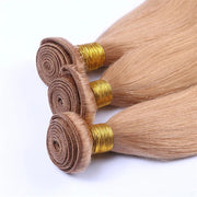 27 honey blonde peruvian human hair bundles Silk Straight 3bundles