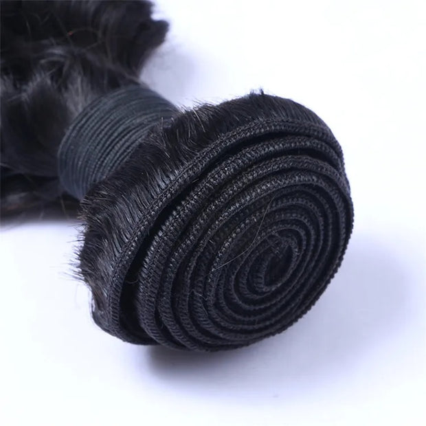 Brazilian Deep Wave Virgin Hair Human Hair Bundles 3Bundles /Lot