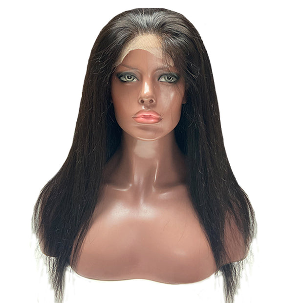 HD Lace Wig 5X5 Lace Unit Closure Straight Hair Wig (180 Density)