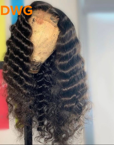 Loose Deep HD 13x6 Curly Lace Front Human Hair Wigs