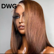 1B 27 T- Part Honey Blonde Ombre Wigs Lace Closure Wig (180% Density)