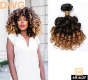 DWG Malaysian Loose Bouncy Curly Human Hair Bundles