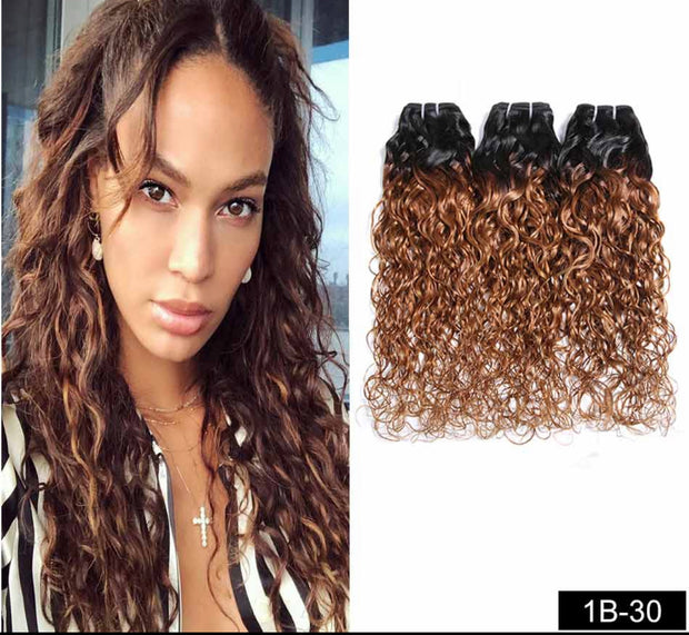 India Water Wave Human Hair Bundles