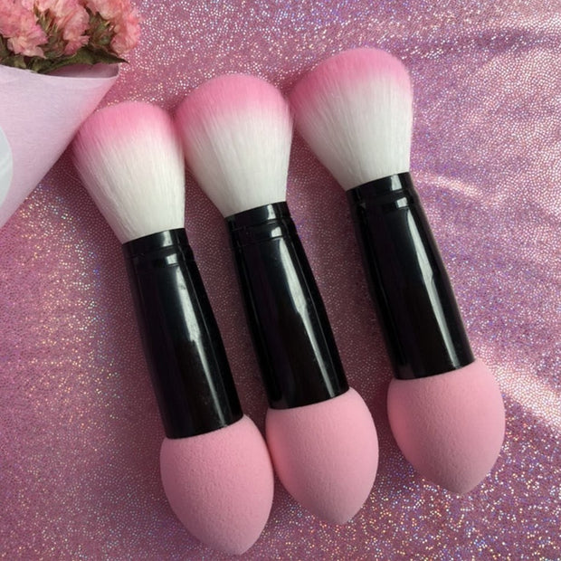 Two Head Metal Handle Brush