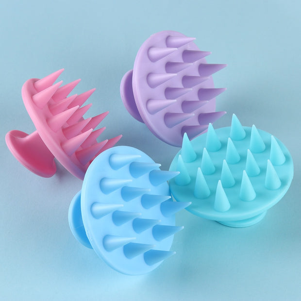 Silicone Shampoo Scalp Hair Comb