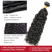Deep Water Wave Curly Hair Bundles