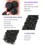 Deep Water Wave Curly Hair Bundles