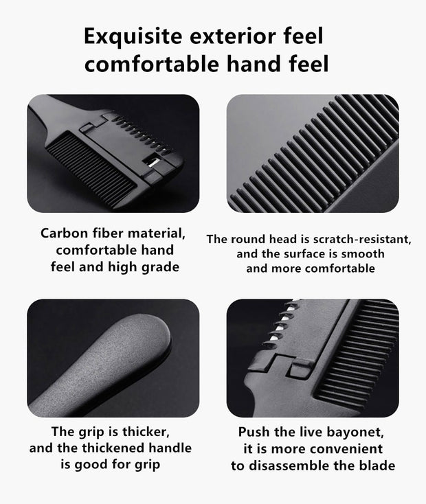 Shaving Knife Hairdressing Comb