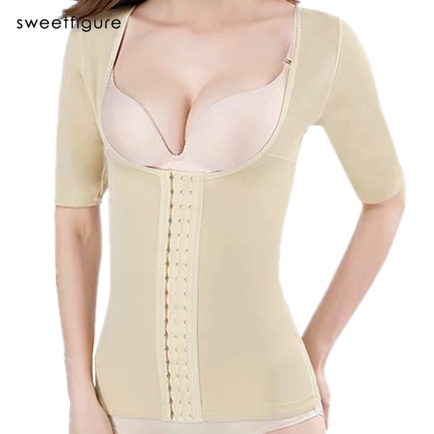 Women Slimming Underwear Arm Shaper Tummy Control Waist Trainer