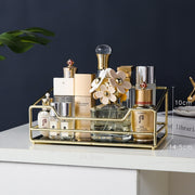 360 Degree Rotation Transparent Cosmetics Organizer