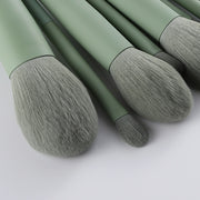 11/8pcs Natural Hair Makeup Brush Set
