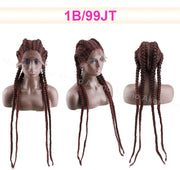 Box Braid Synthetic Lace Front Wigs