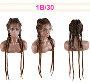 Box Braid Synthetic Lace Front Wigs