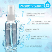 Professional Makeup Brush Cleaner Spray