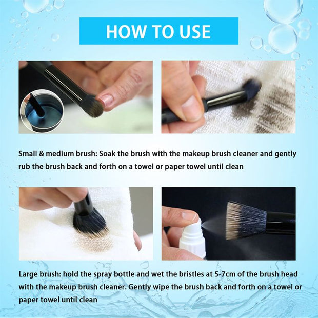 Professional Makeup Brush Cleaner Spray
