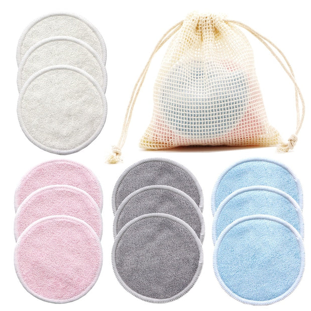 Reusable Bamboo Makeup Remover Pads