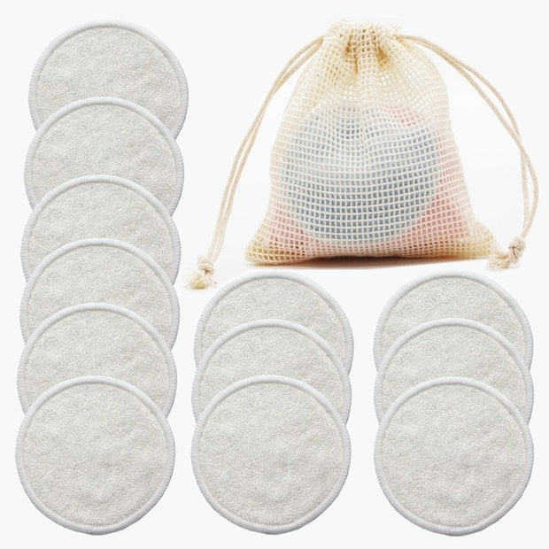 Reusable Bamboo Makeup Remover Pads