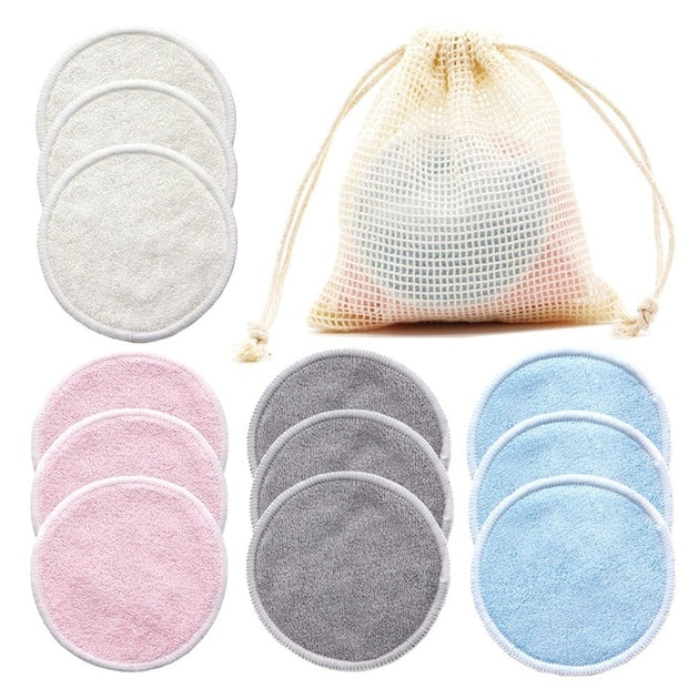 Reusable Bamboo Makeup Remover Pads