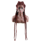 Box Braid Synthetic Lace Front Wigs
