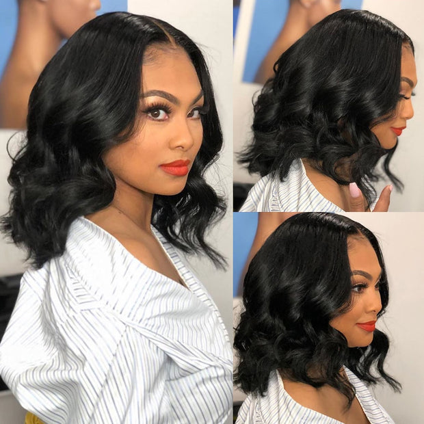 Brazillian Body Wave Short Bob Wig