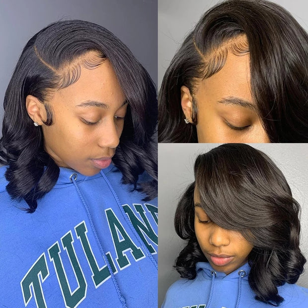 Brazillian Body Wave Short Bob Wig