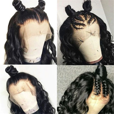 Natural/Highlight Loose Deep Wave Wig